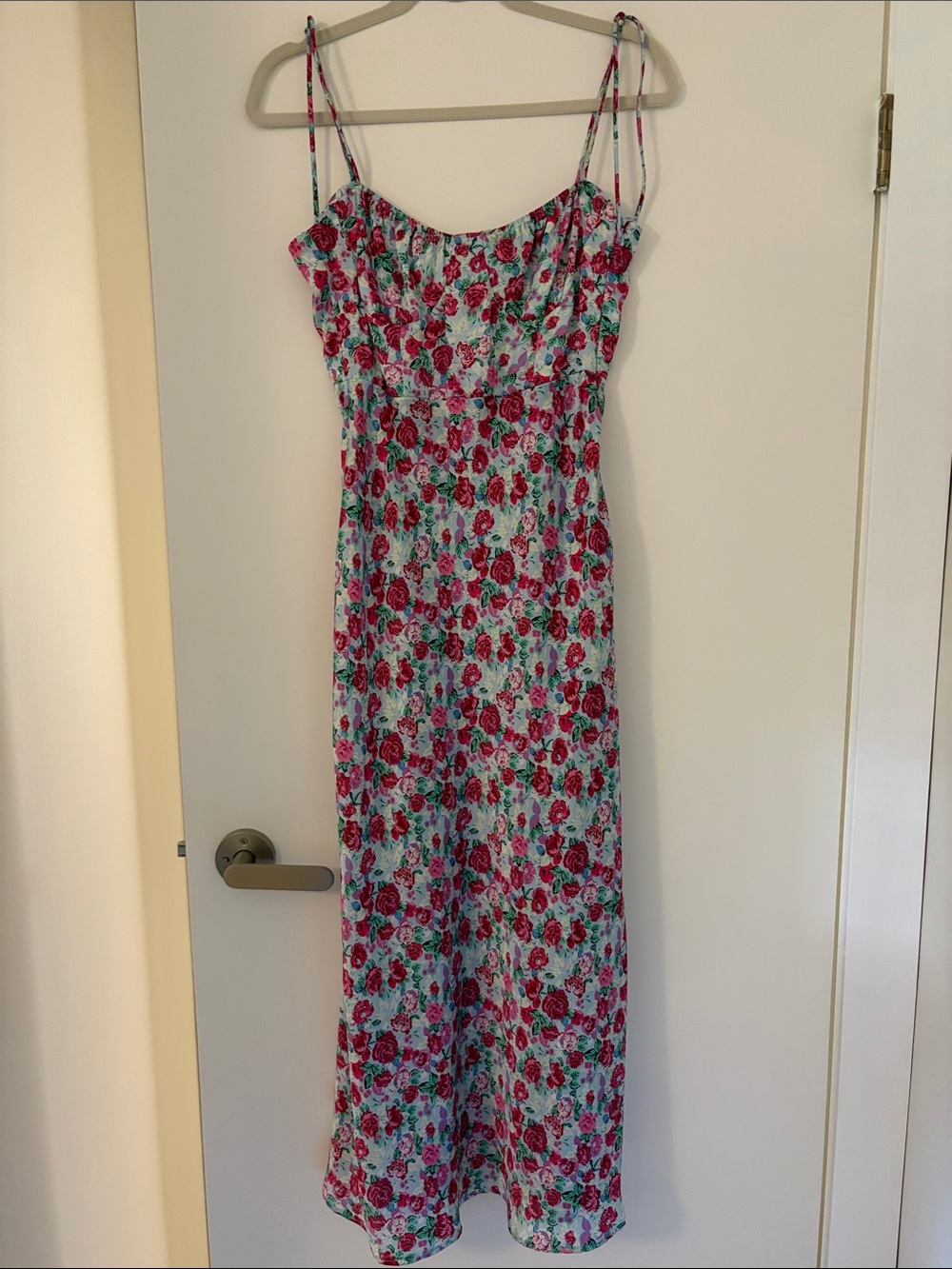 Zara Floral Slip Dress - Mint & Rose